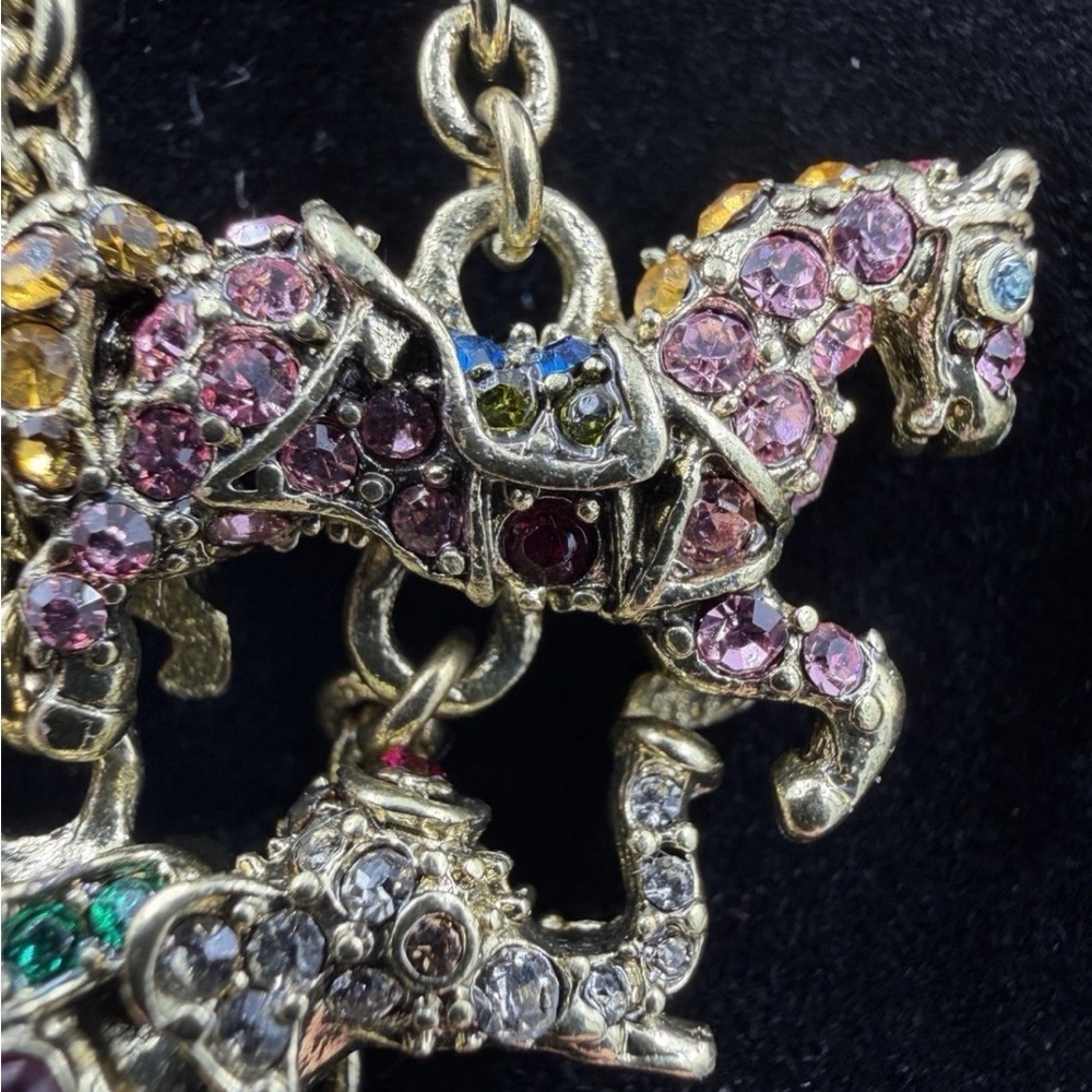 Heidi Daus Colorful Swarovski Crystal Carousel Earrings - Picture 8 of 11